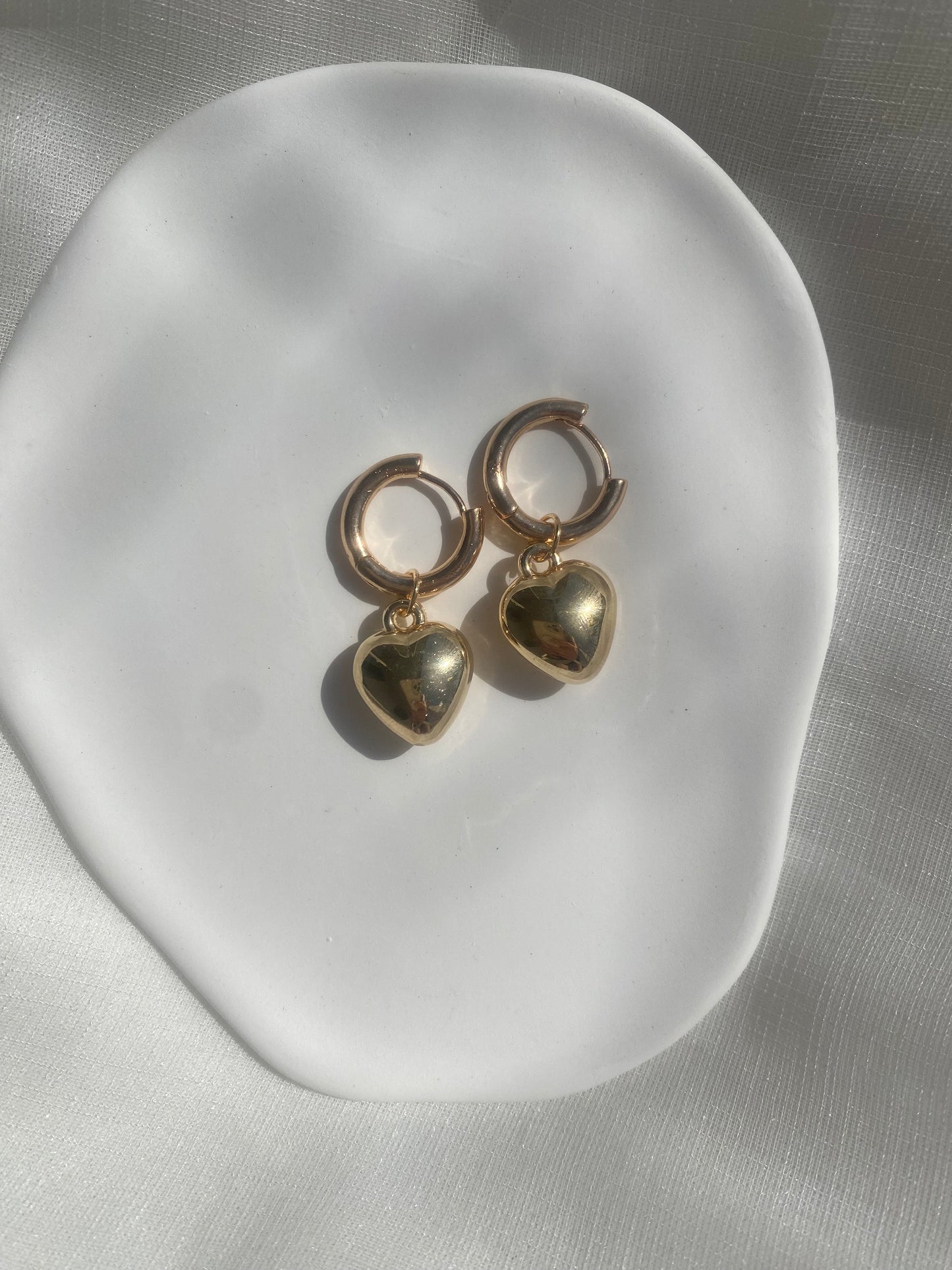 Heart Hoop Earring