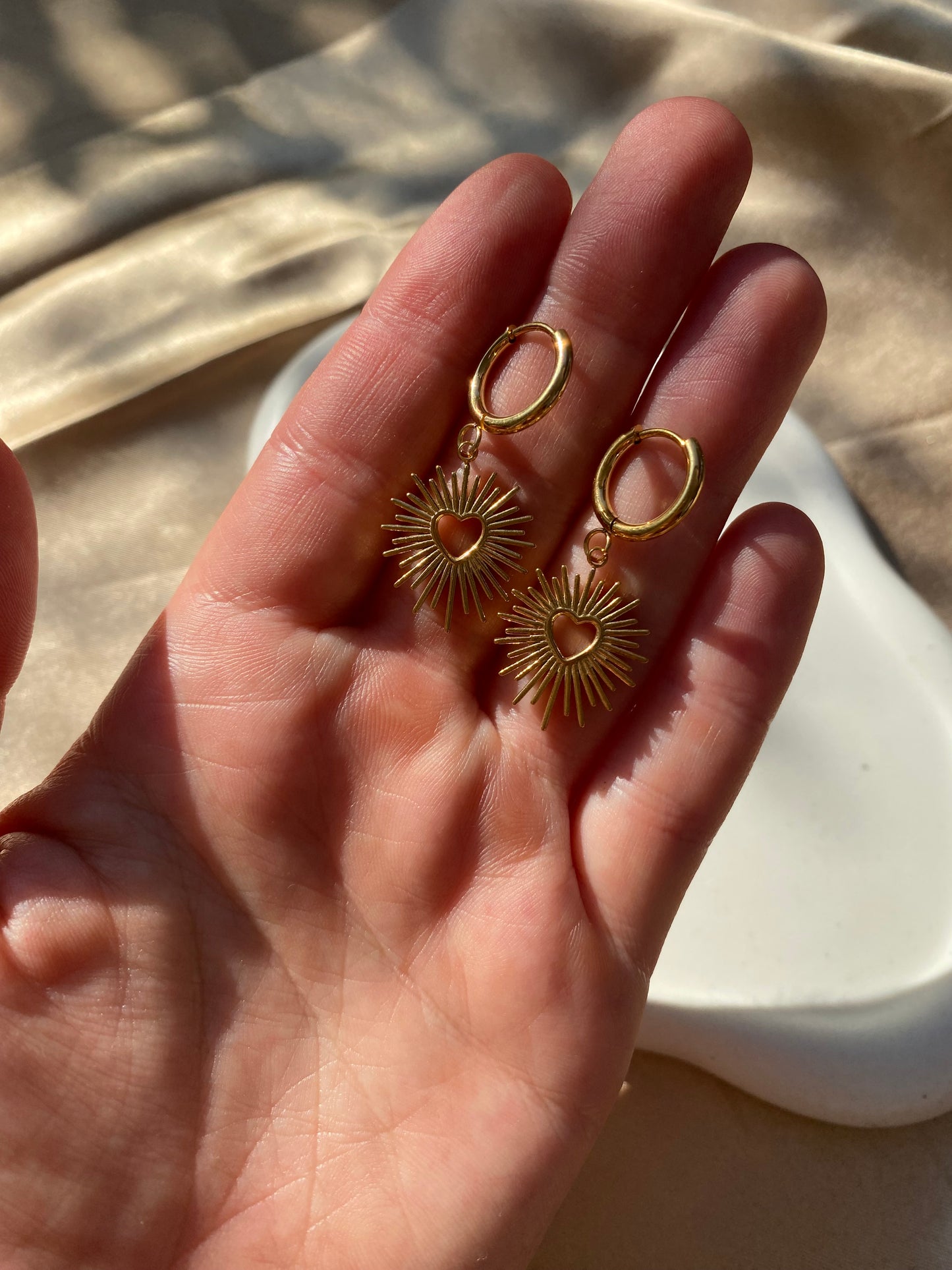 Heart Burst Hoops