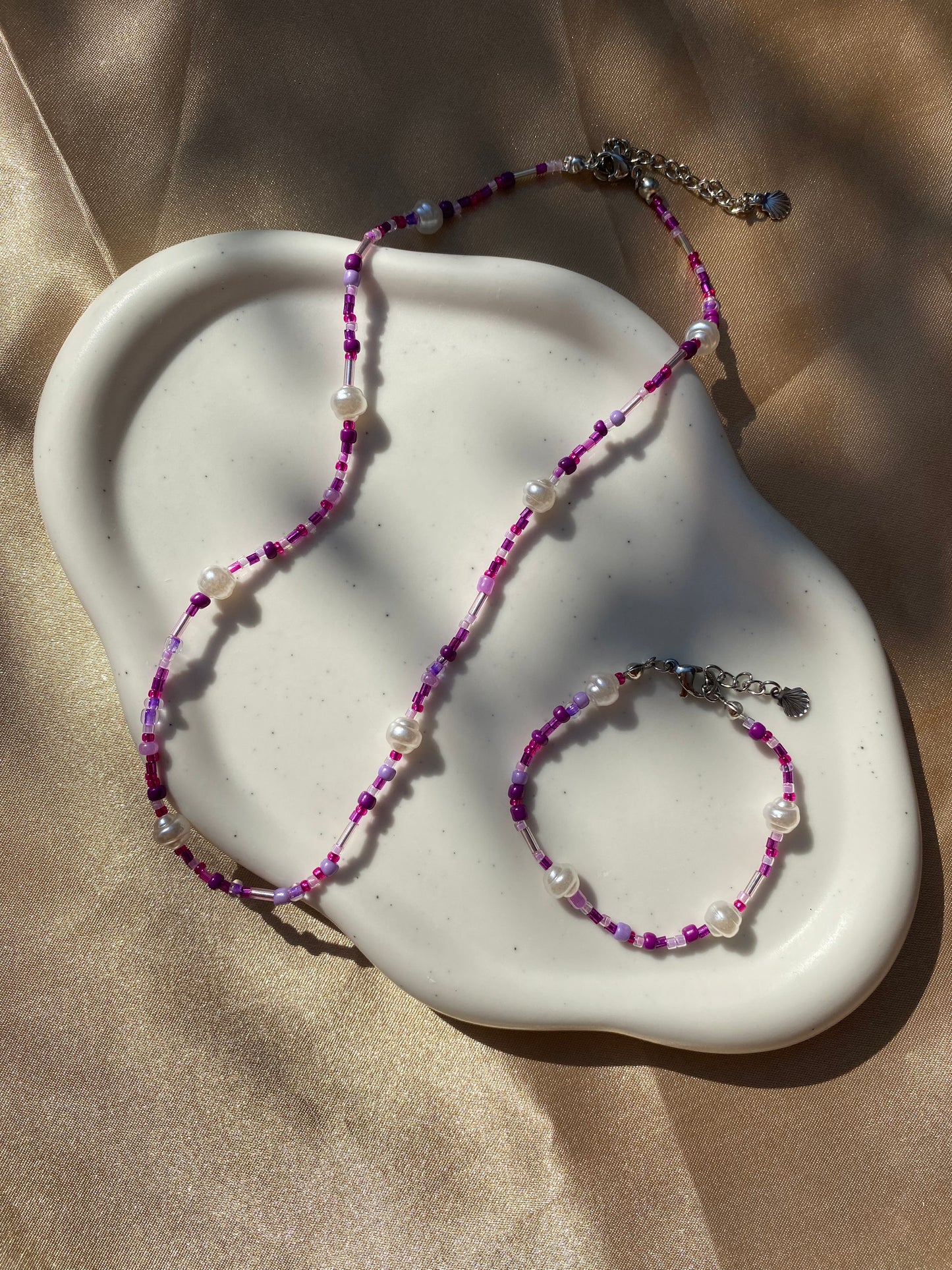 Ballerina Necklace & Bracelet Set