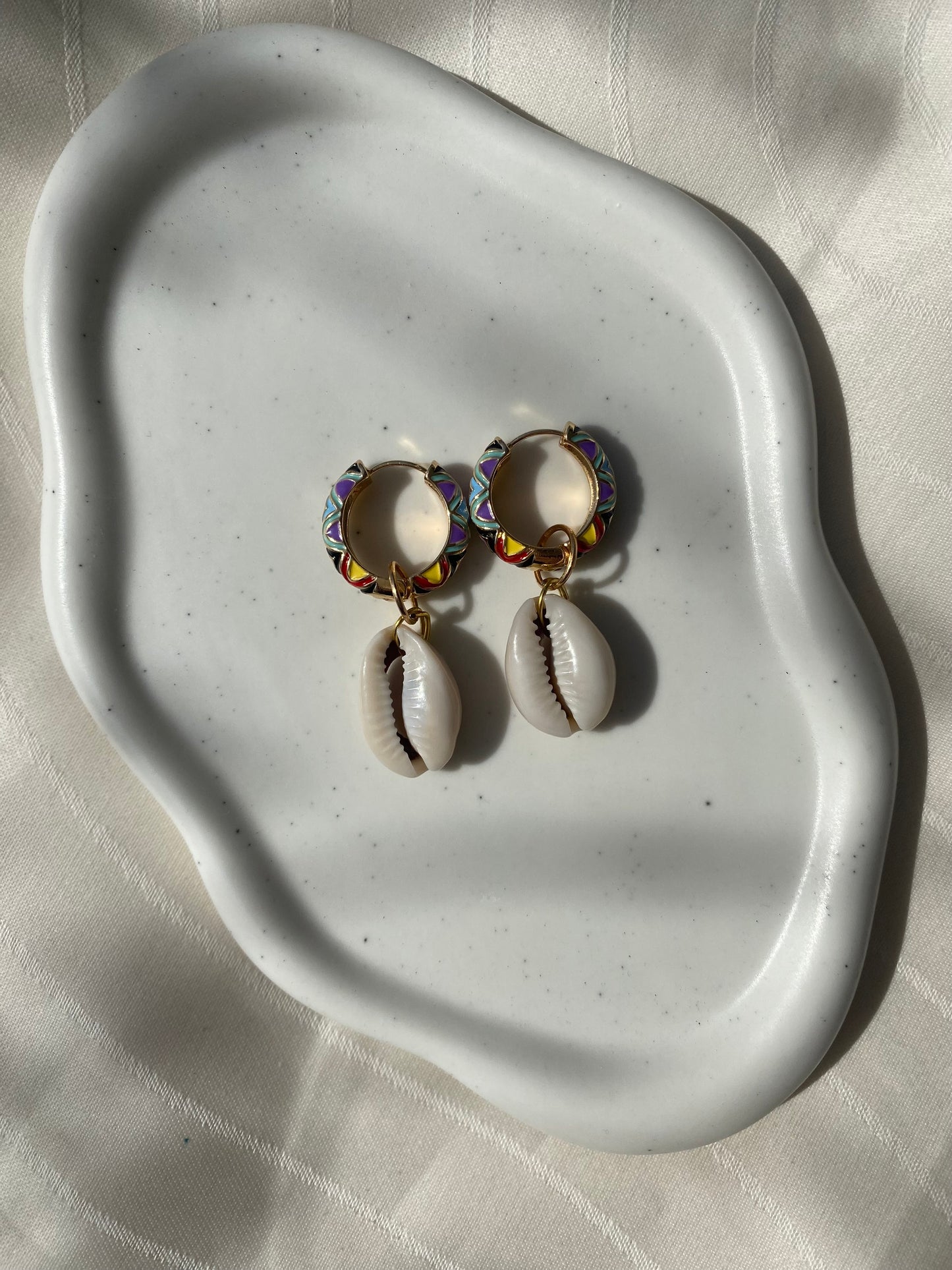 Summer Shell Hoops