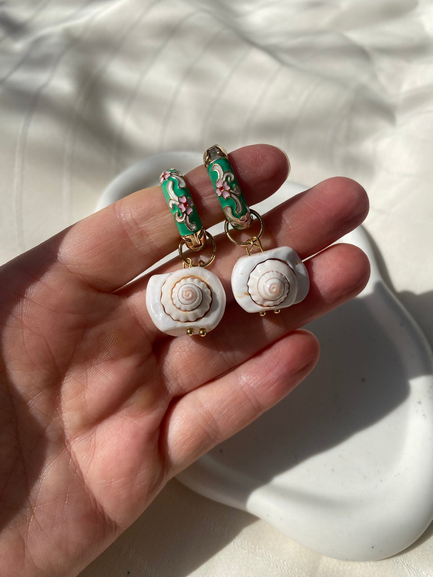 Summer Shell Hoops
