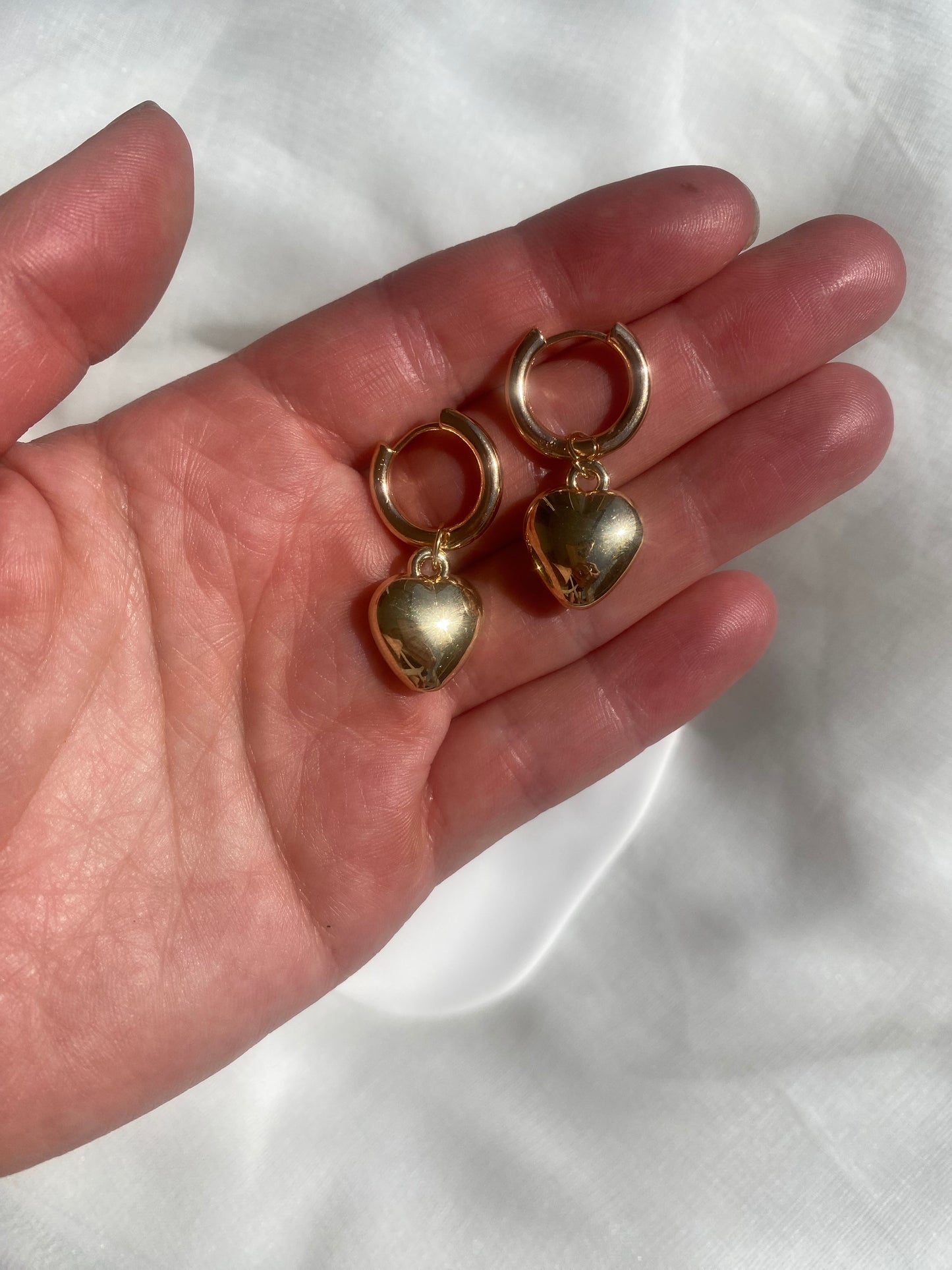 Heart Hoop Earring