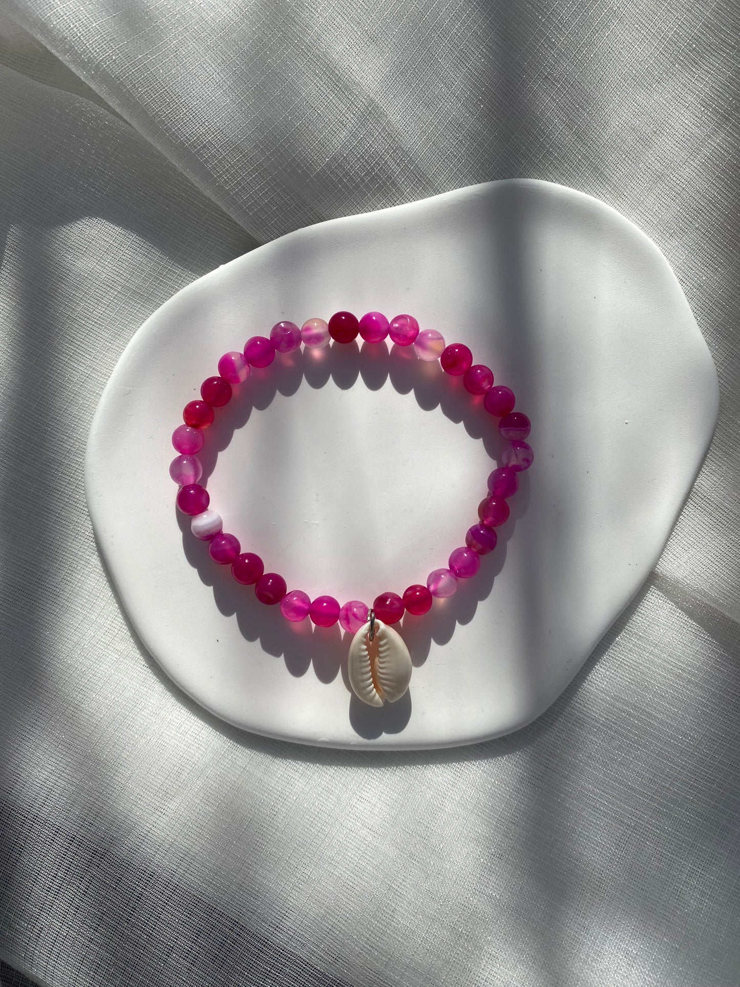 Agate Stretch Bracelet