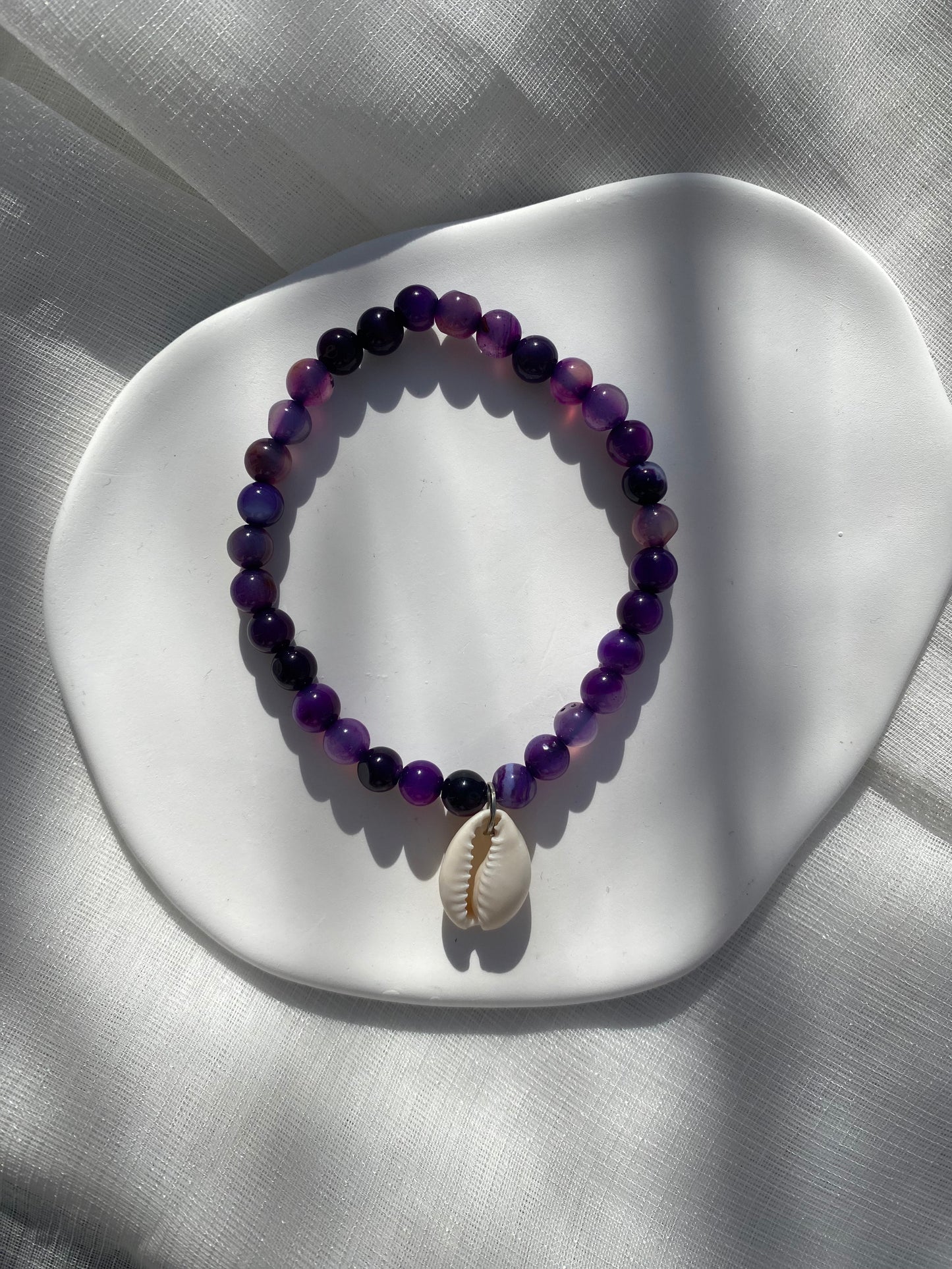 Agate Stretch Bracelet