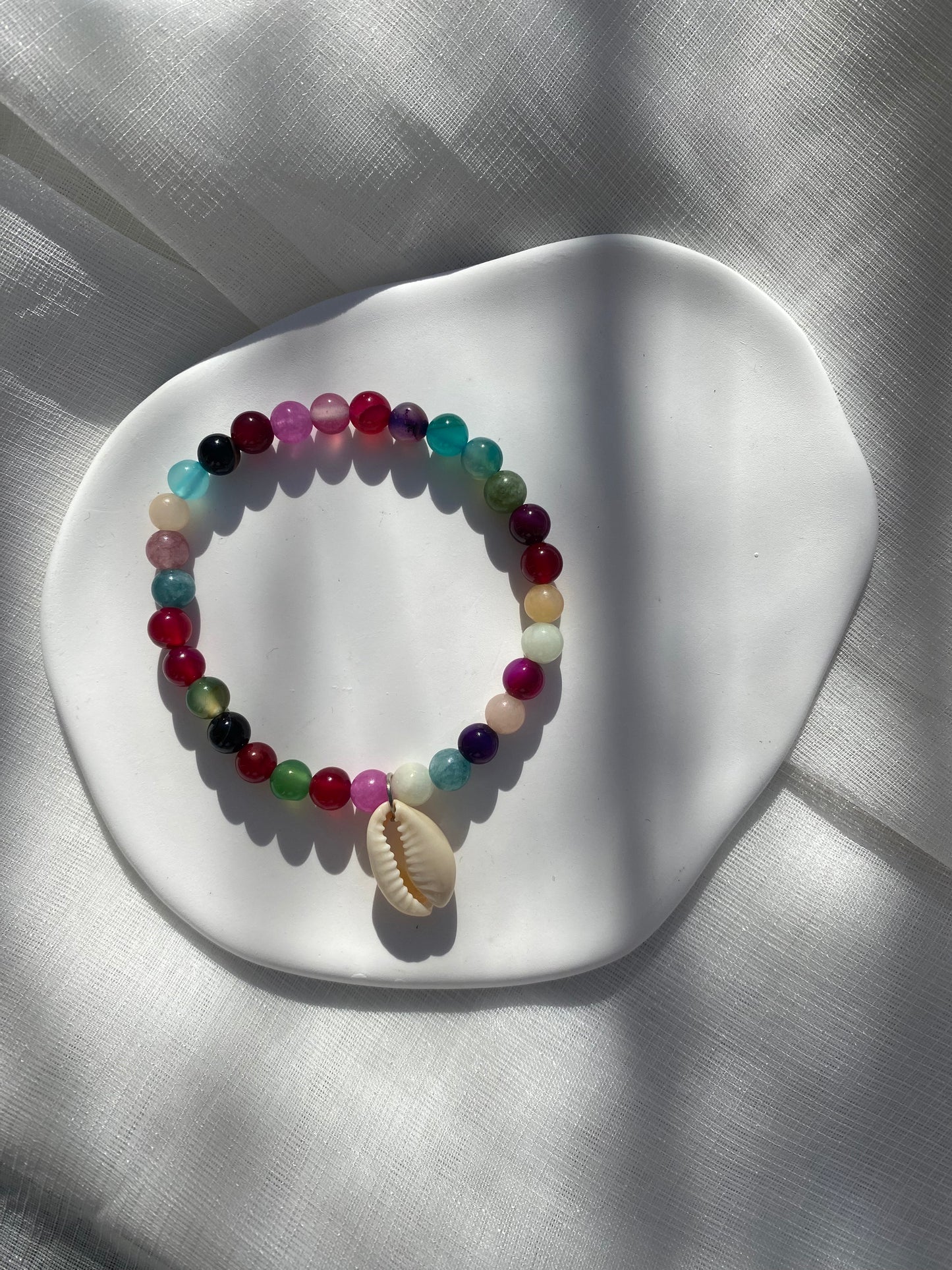 Agate Stretch Bracelet