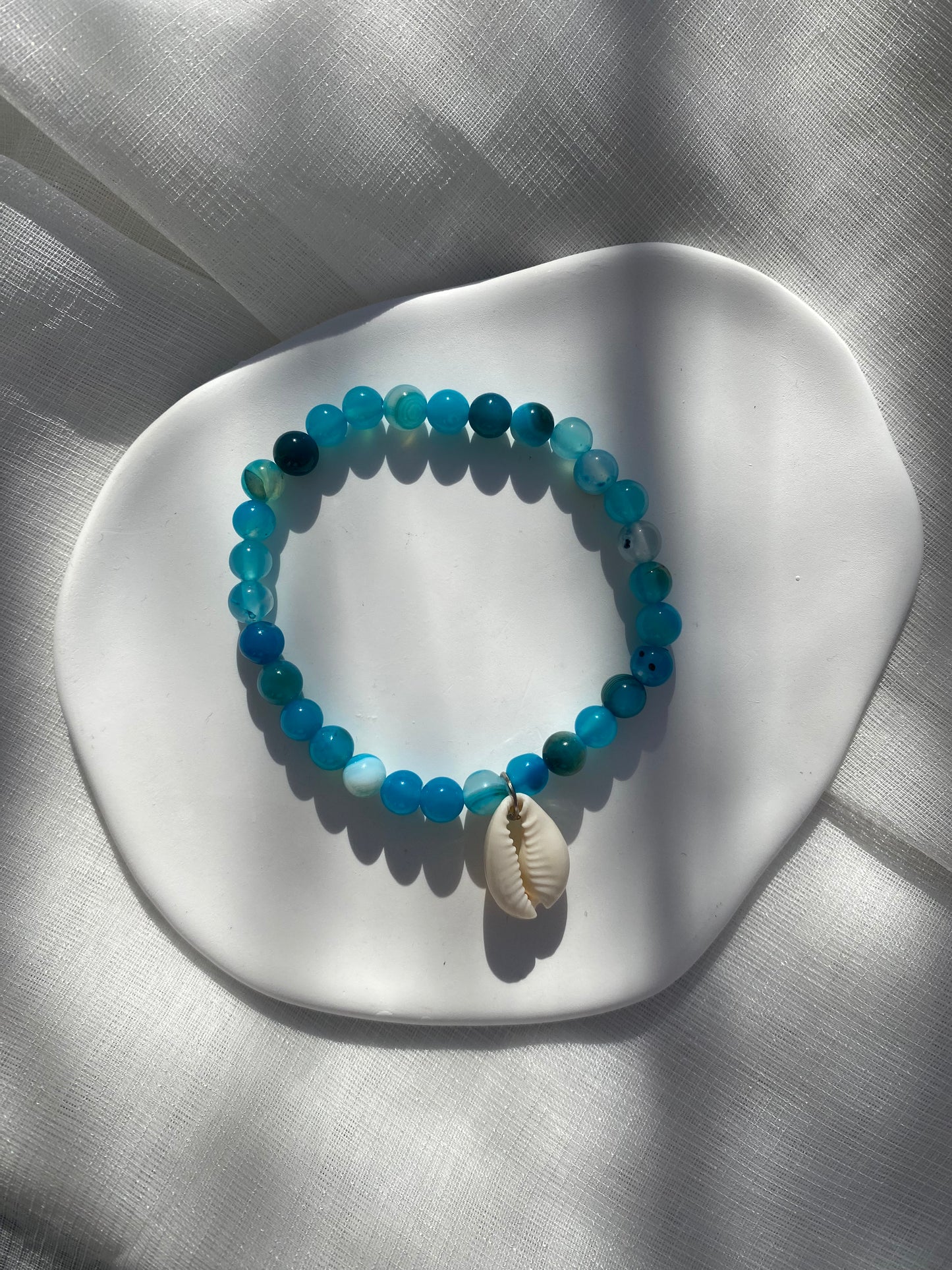 Agate Stretch Bracelet