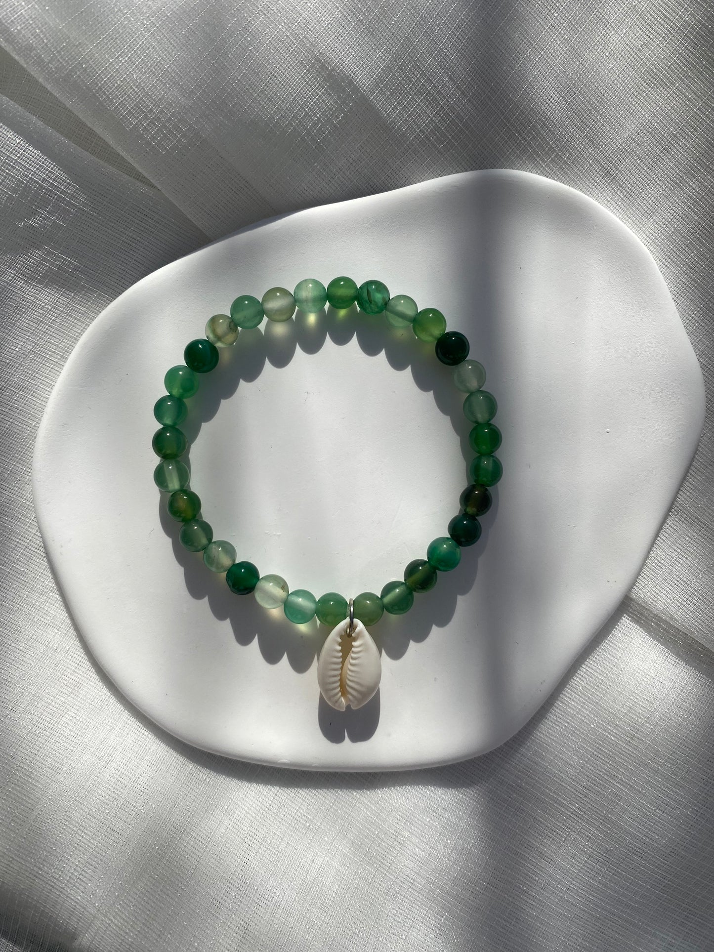 Agate Stretch Bracelet