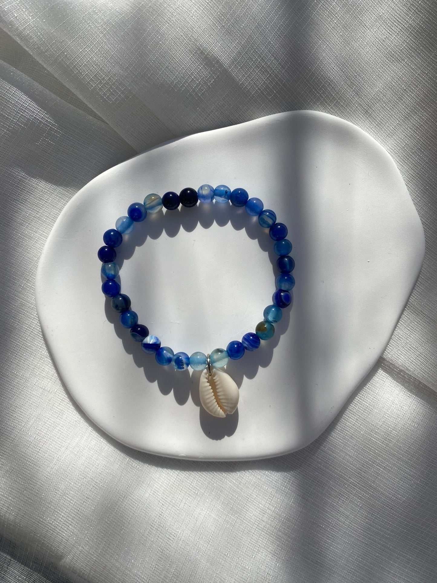 Agate Stretch Bracelet