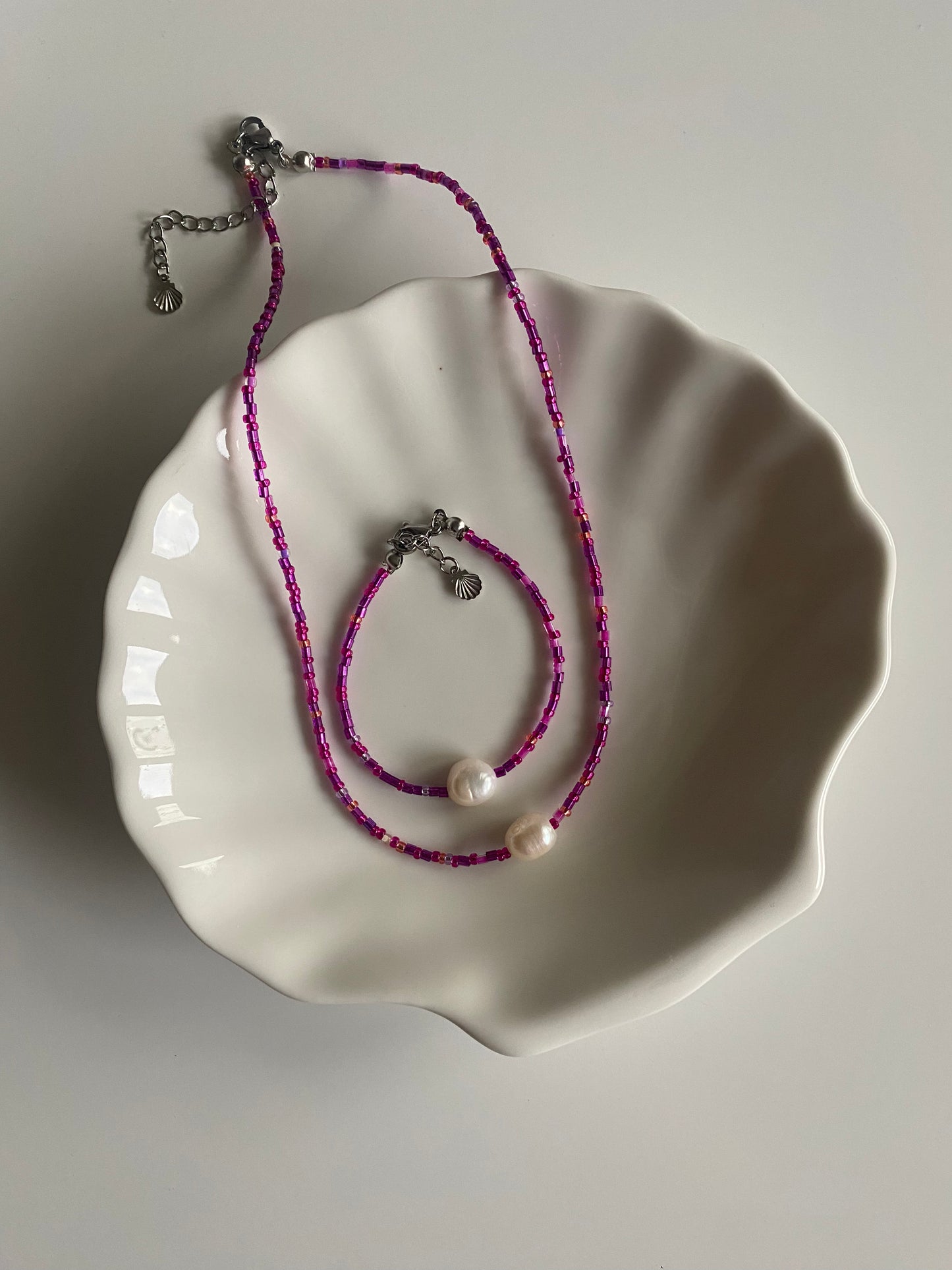 Sunset Necklace & Bracelet Set