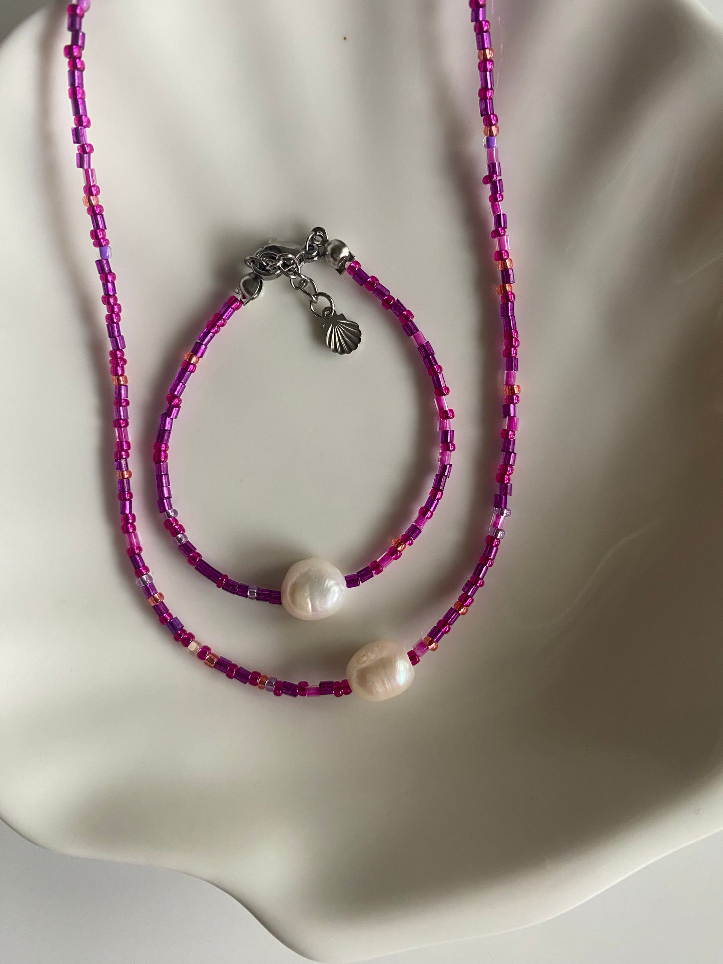 Sunset Necklace & Bracelet Set