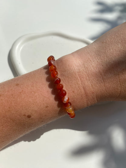 Agate Stretch Bracelet