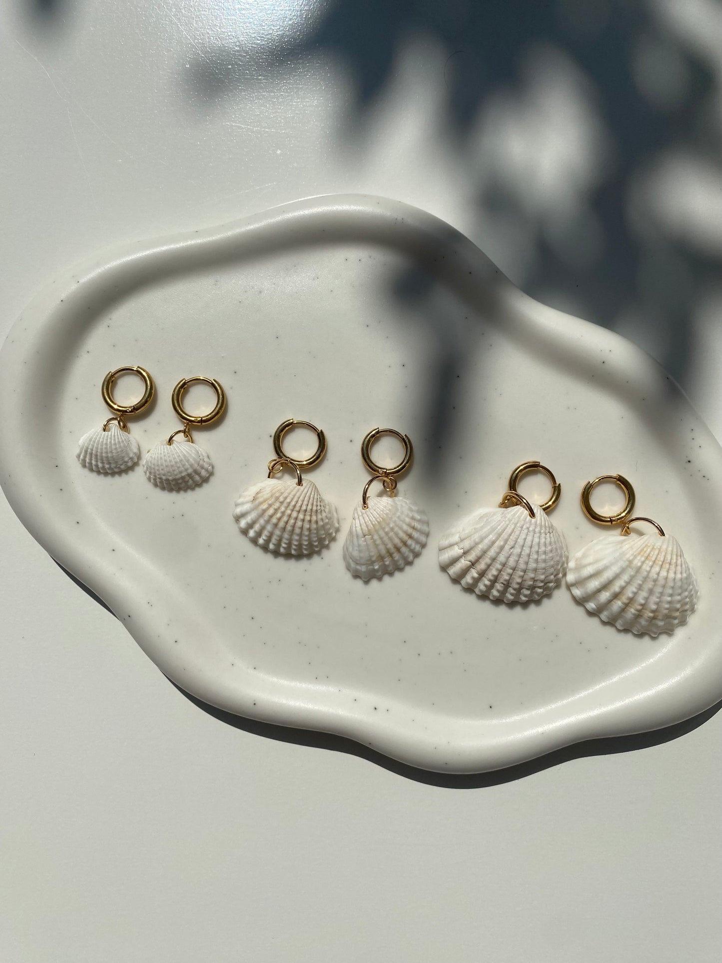 Scallop Shell Earring