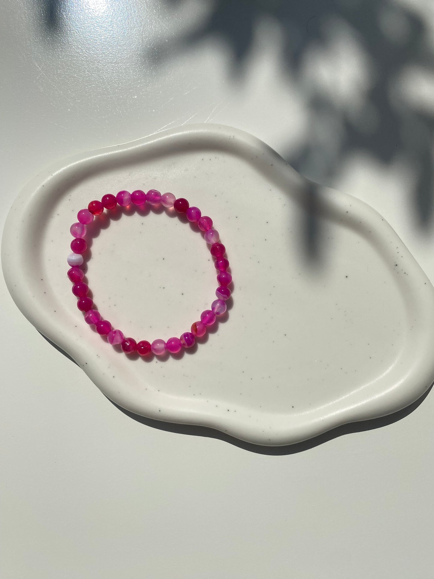 Agate Stretch Bracelet