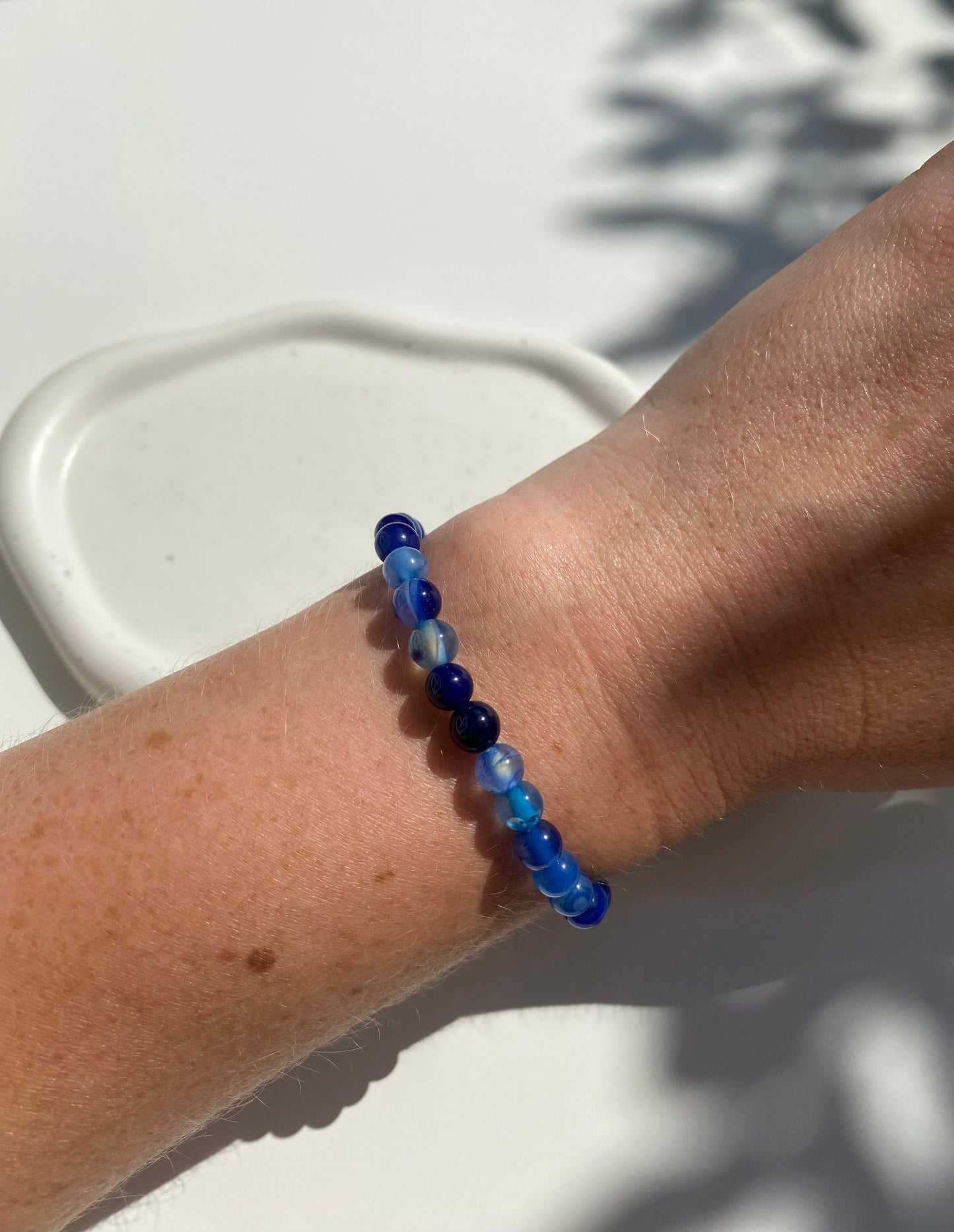 Agate Stretch Bracelet