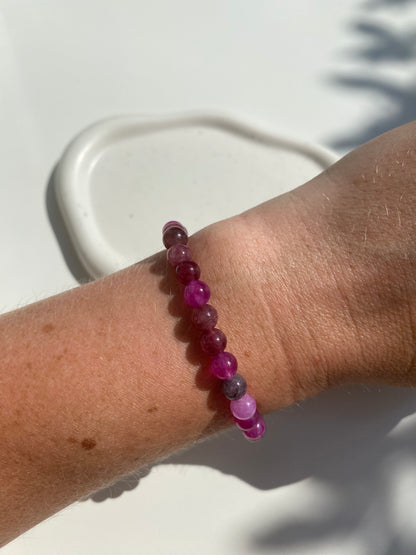 Agate Stretch Bracelet