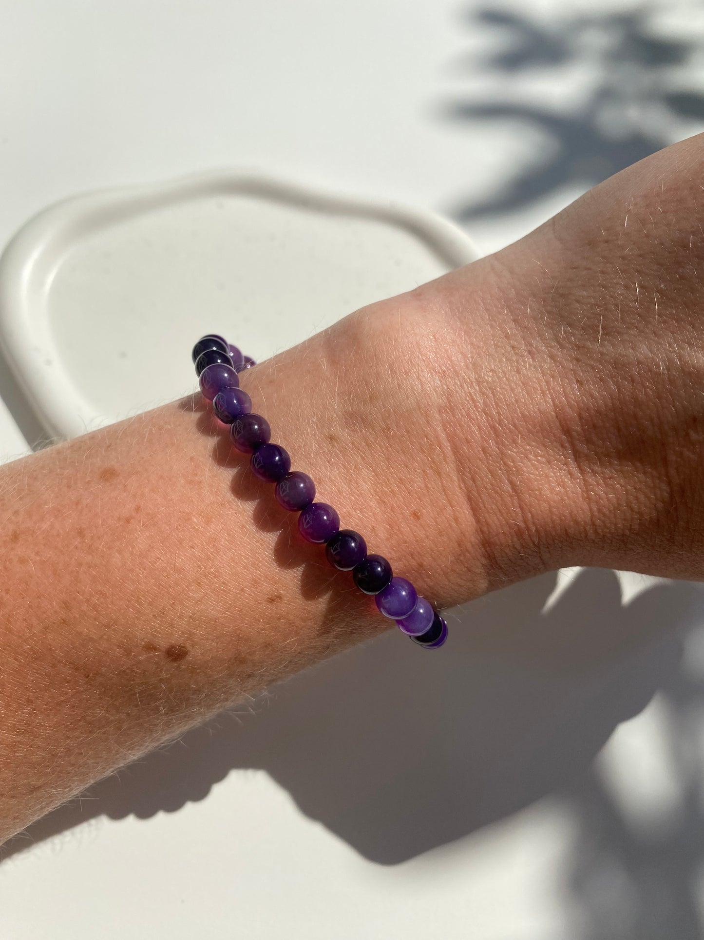 Agate Stretch Bracelet