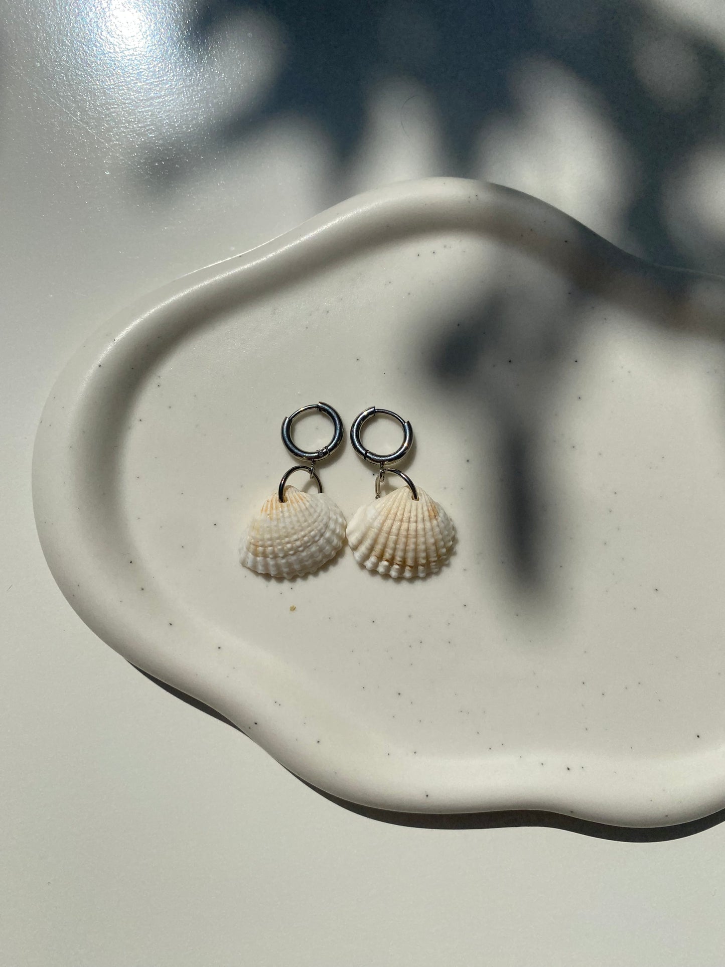 Scallop Shell Earring