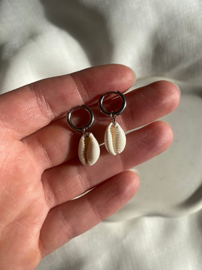 Cowrie Shell Earring