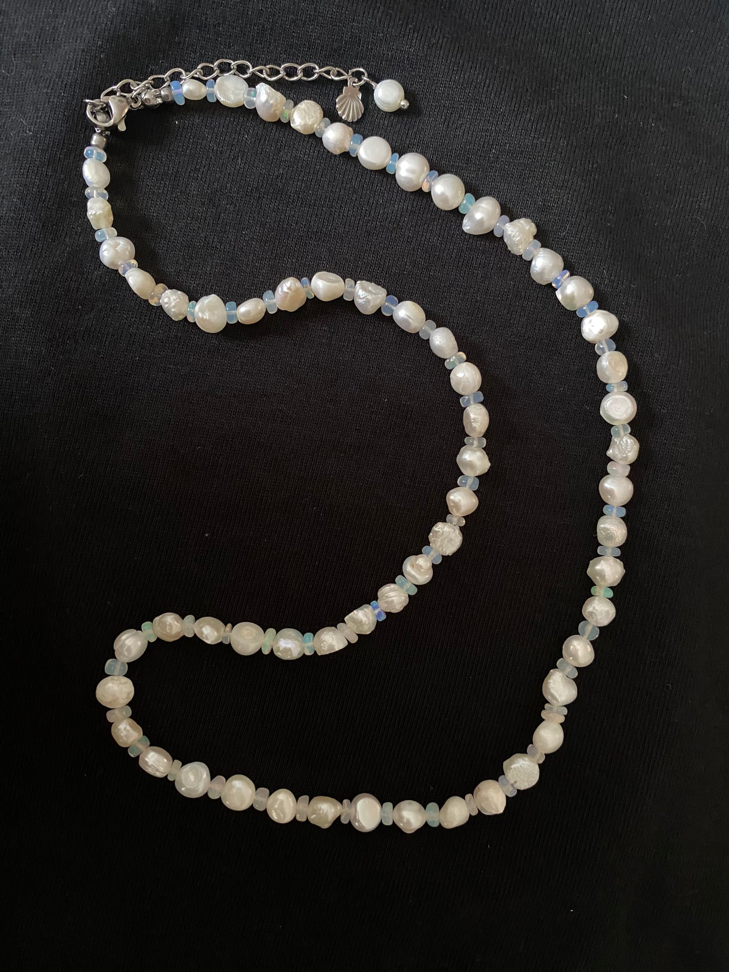 Opal & Pearl Necklace