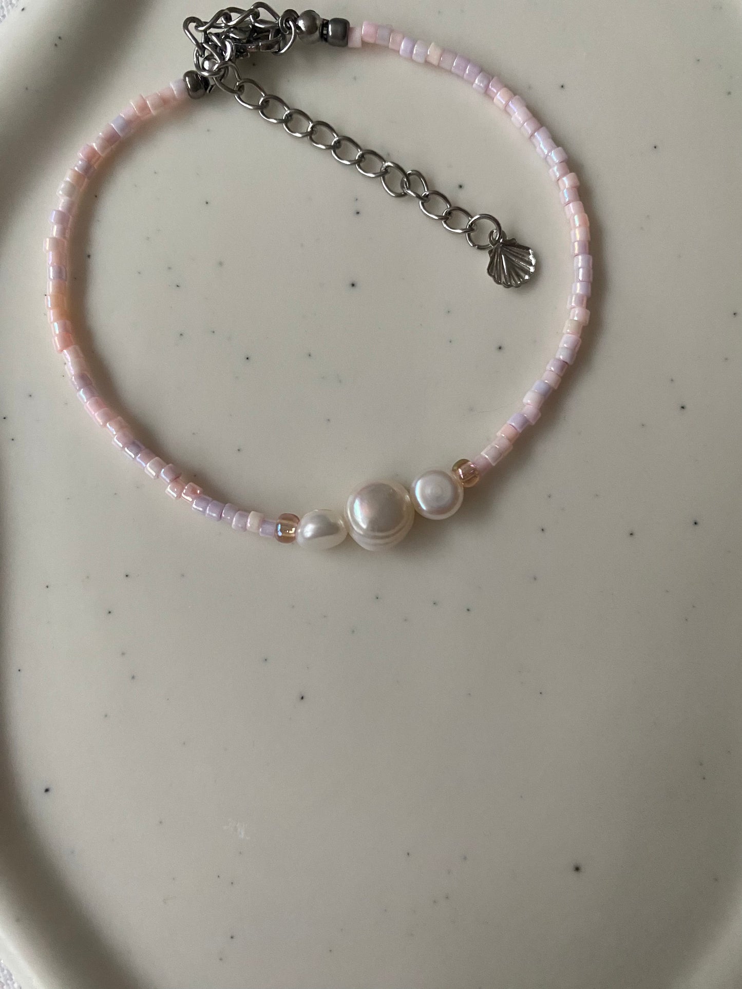 Sunset Triple Set Pearl Bracelet