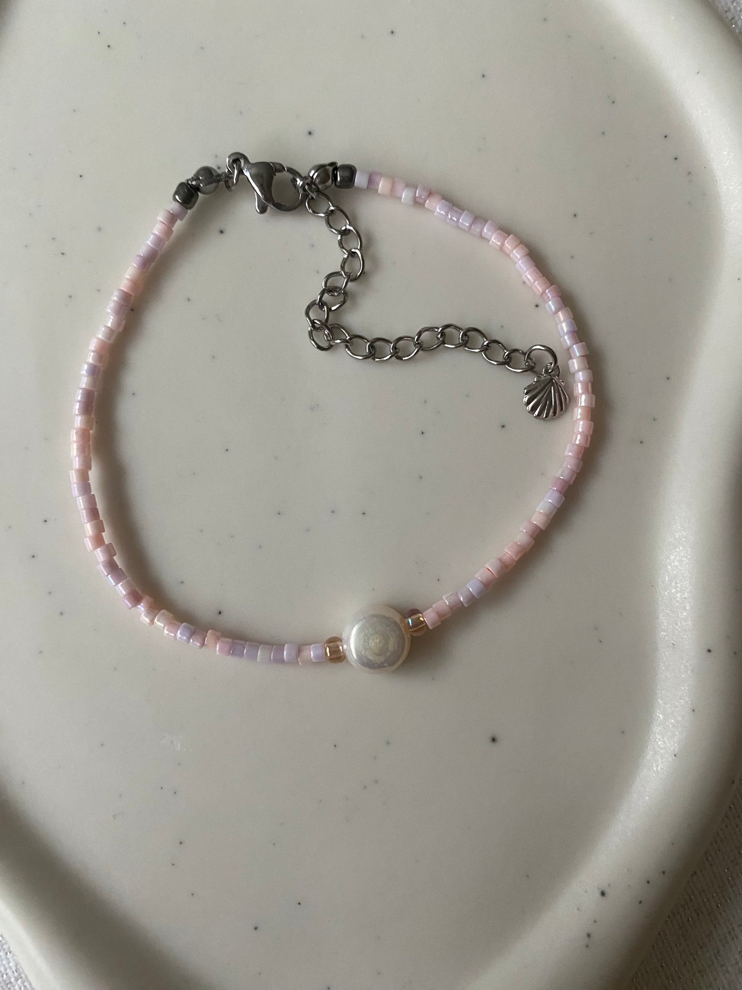 Sunset Single Pearl Bracelet