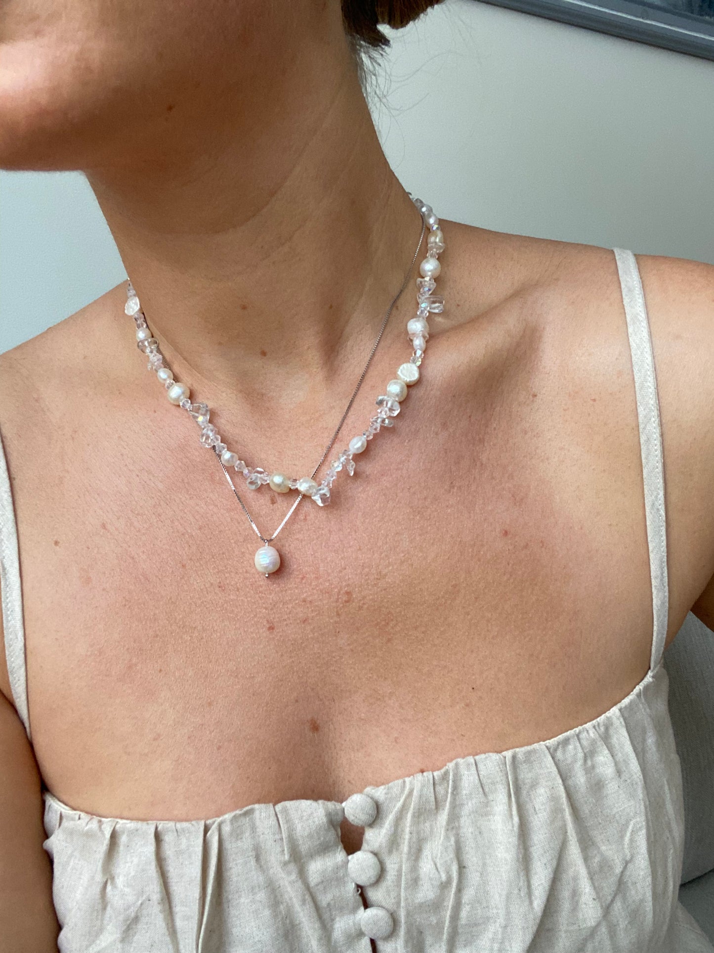 Clear Quartz Necklace