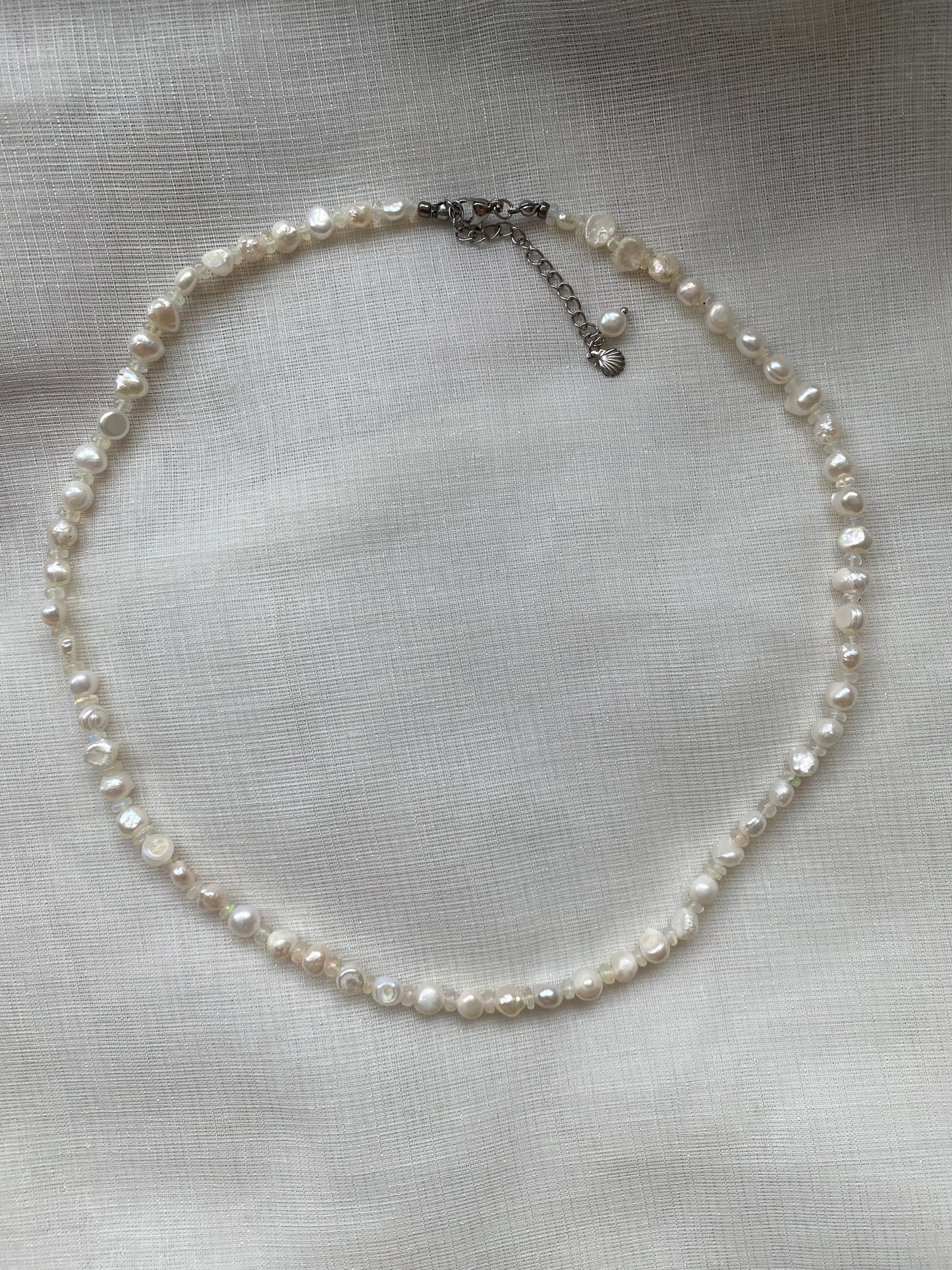 Opal & Pearl Necklace