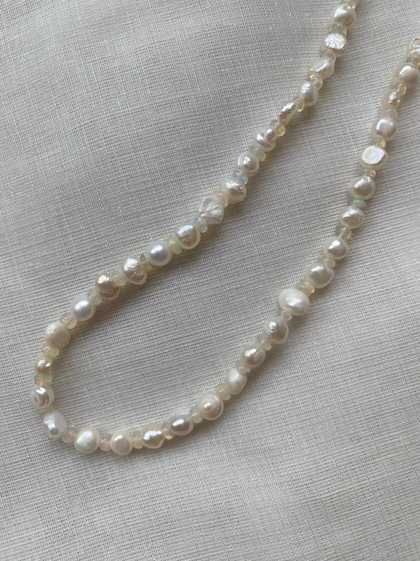 Opal & Pearl Necklace